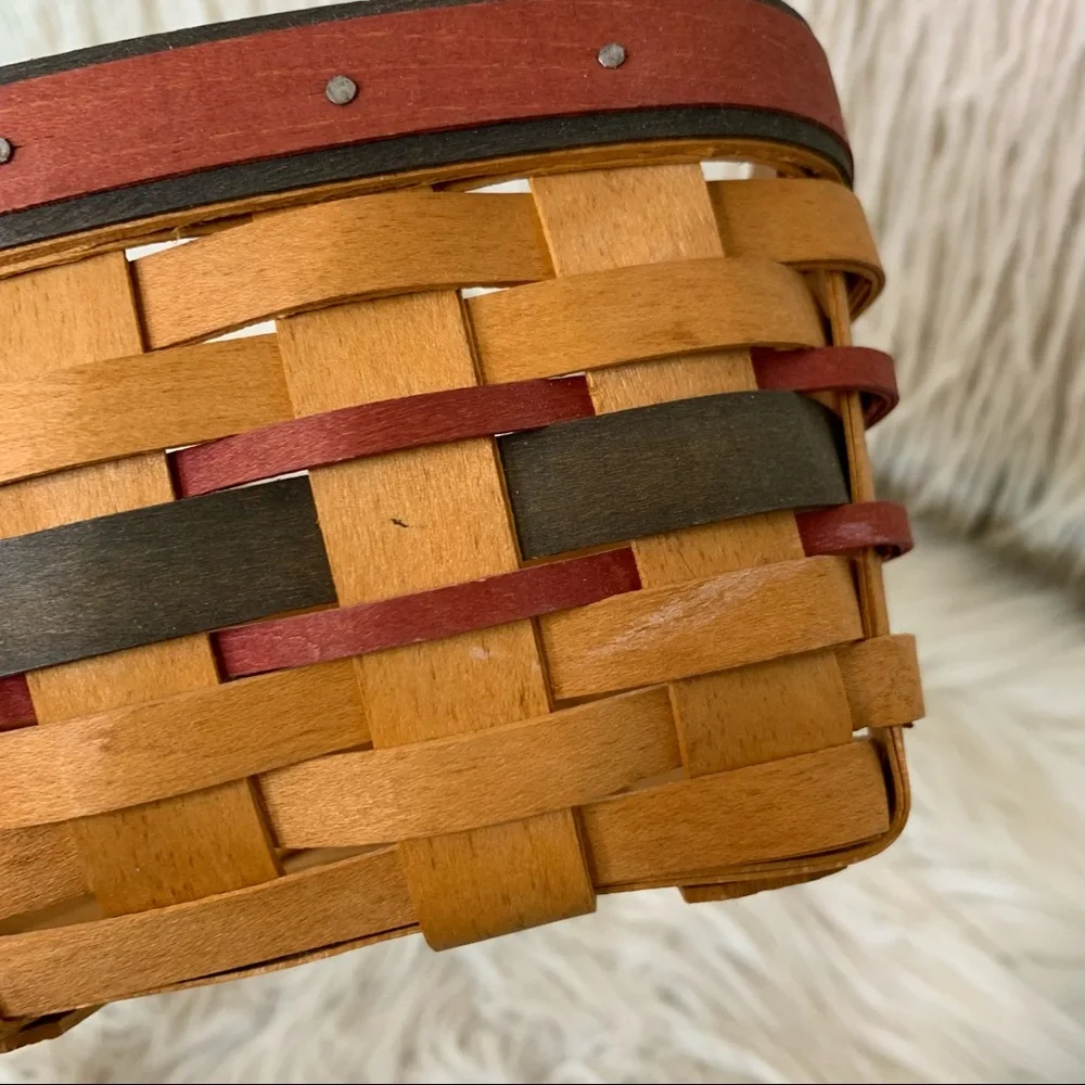 Longaberger 1996 Address Father's Day Basket